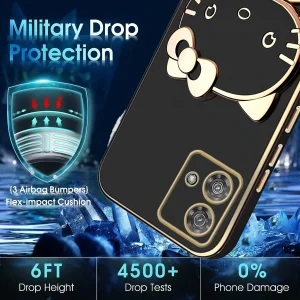 کاور گاردتک آساک مدل Kitty case مناسب برای گوشی موبایل موتورولا Edge 40 Neo
