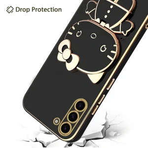 کاور گاردتک آساک مدل Kitty Strap مناسب برای گوشی موبایل سامسونگ Galaxy S23 به همراه بندآویز