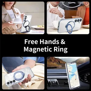 کاور گاردتک آساک مدل Ring Stand Strap مناسب برای گوشی موبایل سامسونگ Galaxy A35  به همراه بند