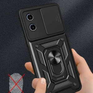 کاور گاردتک اساک مدل Dcamp2 Strap مناسب برای گوشی موبایل موتورولا moto G04  به همراه بندآویز