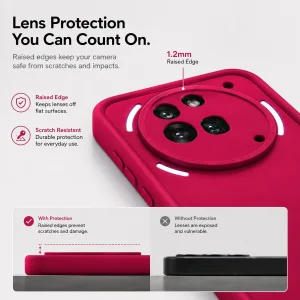 کاور گاردتک اساک مدل Silicone Puffer مناسب برای گوشی موبایل ناتینگ Nothing Phone 3a Pro