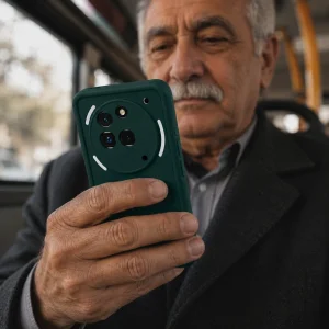 کاور گاردتک اساک مدل Silicone Puffer مناسب برای گوشی موبایل ناتینگ Nothing Phone 3a Pro