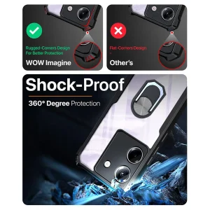 کاور گاردتک اساک مدل Anti-Shock Magnet Holder مناسب برای گوشی موبایل شیائومی Poco M7 Pro 5G