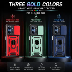 کاور گاردتک اساک مدل Defender Armor مناسب برای گوشی موبایل شیائومی Redmi 15C