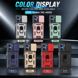کاور گاردتک اساک مدل Defender Armor مناسب برای گوشی موبایل شیائومی Redmi 15C