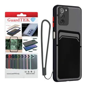 کاور گاردتک آساک مدل MBC Card Strap مناسب برای گوشی موبایل سامسونگ Galaxy A03S به همراه بندآویز