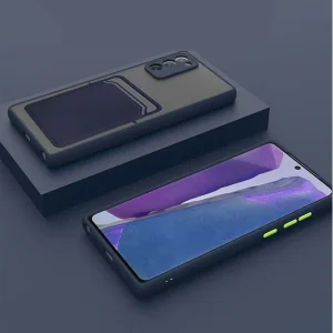 کاور گاردتک آساک مدل MBC Card Strap مناسب برای گوشی موبایل سامسونگ Galaxy A03S به همراه بندآویز