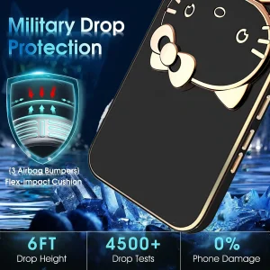 کاور گاردتک آساک مدل Kitty Strap مناسب برای گوشی موبایل سامسونگ Galaxy S21 به همراه بندآویز