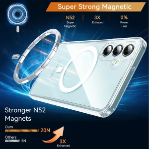 کاور گاردتک مدل Clear Magsafe Strap مناسب برای گوشی موبایل سامسونگ Galaxy A16 به همراه بند آویز