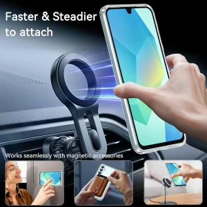 کاور گاردتک مدل Clear Magsafe Strap مناسب برای گوشی موبایل سامسونگ Galaxy A16 به همراه بند آویز
