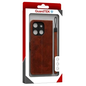 کیف کلاسوری گاردتک مدل Flip cover strap مناسب برای گوشی موبایل وکال Vocal V0 به همراه بند