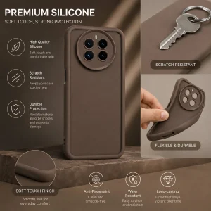 کاور گاردتک اساک مدل Silicone Puffer مناسب برای گوشی موبایل آنر Honor Magic 7 Pro