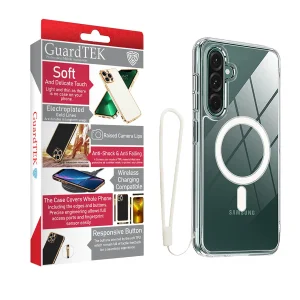 کاور گاردتک مدل Clear Magsafe Strap مناسب برای گوشی موبایل سامسونگ Galaxy A26 به همراه بند آویز