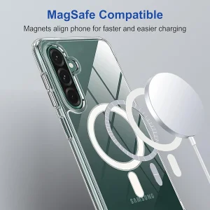 کاور گاردتک مدل Clear Magsafe Strap مناسب برای گوشی موبایل سامسونگ Galaxy A26 به همراه بند آویز