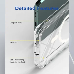 کاور گاردتک مدل Clear Magsafe Strap مناسب برای گوشی موبایل سامسونگ Galaxy A26 به همراه بند آویز