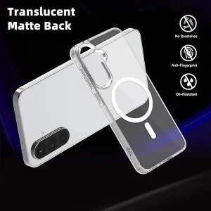 کاور گاردتک مدل Clear Magsafe Strap مناسب برای گوشی موبایل سامسونگ Galaxy A26 به همراه بند آویز
