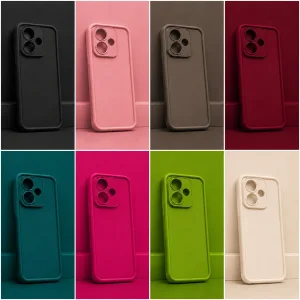 کاور گاردتک اساک مدل Silicone Puffer مناسب برای گوشی موبایل ریلمی Note 60x