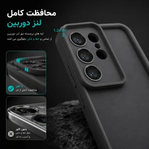 کاور گاردتک اساک مدل Silicone Puffer مناسب برای گوشی موبایل سامسونگ Galaxy S26 Ultra