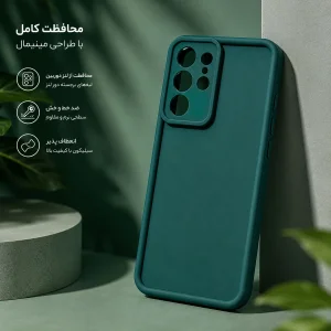 کاور گاردتک اساک مدل Silicone Puffer مناسب برای گوشی موبایل سامسونگ Galaxy S26 Ultra
