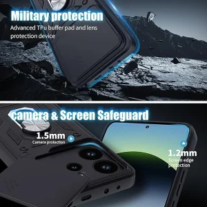 کاور گاردتک اساک مدل Defender Armor مناسب برای گوشی موبایل شیائومی Redmi Note 14 5G