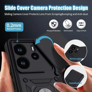 کاور گاردتک اساک مدل Defender Armor مناسب برای گوشی موبایل شیائومی Redmi Note 14 5G