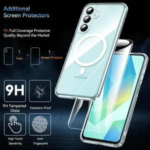 کاور گاردتک مدل Clear Magsafe Strap مناسب برای گوشی موبایل سامسونگ Galaxy A17 به همراه بند آویز