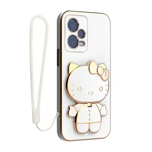کاور اسپارتان مدل Kitty مناسب برای گوشی موبایل شیائومی Redmi Note 12 Pro 5G به همراه بند