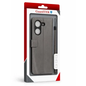 کیف کلاسوری گاردتک مدل  Flip cover strap مناسب برای گوشی موبایل شیائومی Redmi A5/ Poco C71 به همراه بند