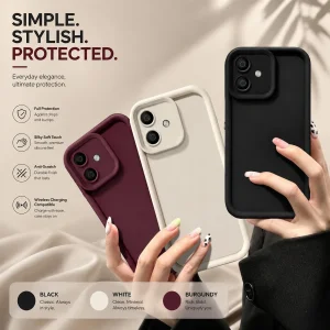 کاور گاردتک اساک مدل Silicone Puffer مناسب برای گوشی موبایل موتورولا Moto G55