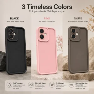 کاور گاردتک اساک مدل Silicone Puffer مناسب برای گوشی موبایل موتورولا Moto G55