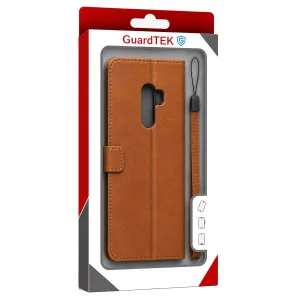 کیف کلاسوری گاردتک مدل  Flip cover strap مناسب برای گوشی موبایل سامسونگ Galaxy S9 Plus به همراه بند