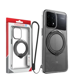 کاور گاردتک آساک مدل Ring Stand Strap مناسب برای گوشی موبایل شیائومی X6 Pro به همراه بند