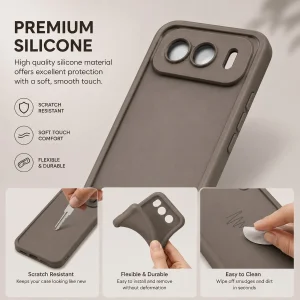 کاور گاردتک اساک مدل Silicone Puffer مناسب برای گوشی موبایل آنر Honor 500 5G