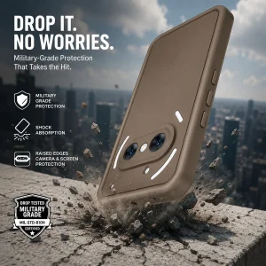 کاور گاردتک اساک مدل Silicone Puffer مناسب برای گوشی موبایل ناتینگ Nothing Phone 3a