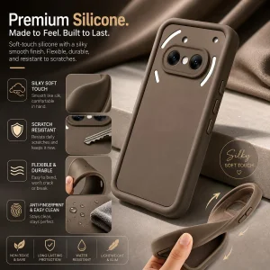 کاور گاردتک اساک مدل Silicone Puffer مناسب برای گوشی موبایل ناتینگ Nothing Phone 3a