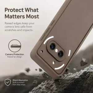 کاور گاردتک اساک مدل Silicone Puffer مناسب برای گوشی موبایل ناتینگ Nothing Phone 3a