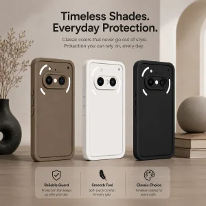 کاور گاردتک اساک مدل Silicone Puffer مناسب برای گوشی موبایل ناتینگ Nothing Phone 3a