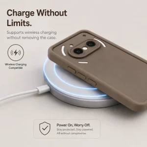 کاور گاردتک اساک مدل Silicone Puffer مناسب برای گوشی موبایل ناتینگ Nothing Phone 3a