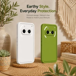 کاور گاردتک اساک مدل Silicone Puffer مناسب برای گوشی موبایل ناتینگ Nothing Phone 3a