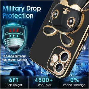 کاور گاردتک اساک مدل Bunny Strap مناسب برای گوشی موبایل اپل iPhone 11 به همراه بند