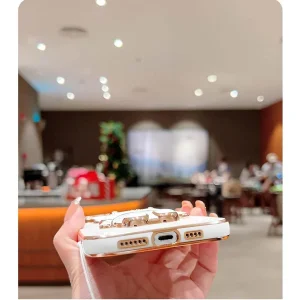کاور گاردتک اساک مدل Bunny Strap مناسب برای گوشی موبایل اپل iPhone 11 به همراه بند