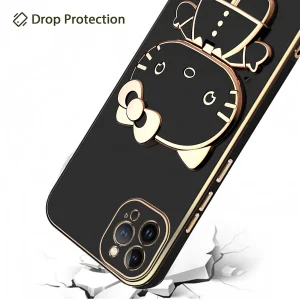کاور گاردتک اساک مدل Kitty Strap مناسب برای گوشی موبایل اپل iPhone 12 Pro به همراه بندآویز