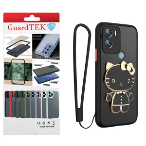 کاور گاردتک آساک مدل MBC Kitty Strap مناسب برای گوشی موبایل شیائومی Redmi A1 Plus/ A2 Plus به همراه بند