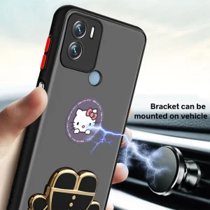 کاور گاردتک آساک مدل MBC Kitty Strap مناسب برای گوشی موبایل شیائومی Redmi A1 Plus/ A2 Plus به همراه بند