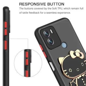 کاور گاردتک آساک مدل MBC Kitty Strap مناسب برای گوشی موبایل شیائومی Redmi A1 Plus/ A2 Plus به همراه بند