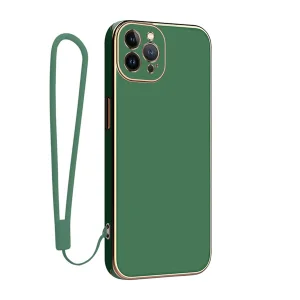 کاور گاردتک اساک مدل My Case Strap مناسب برای گوشی موبایل اپل iPhone 12 Pro به همراه بندآویز