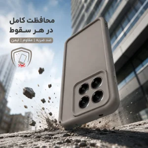 کاور گاردتک اساک مدل Silicone Puffer مناسب برای گوشی موبایل شیائومی Poco F8 Pro