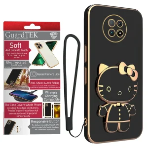 کاور گاردتک آساک مدل Kitty Strap مناسب برای گوشی موبایل ریلمی Realme C65 4G به همراه بندآویز