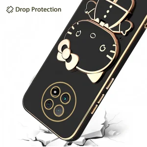کاور گاردتک آساک مدل Kitty Strap مناسب برای گوشی موبایل ریلمی Realme C65 4G به همراه بندآویز
