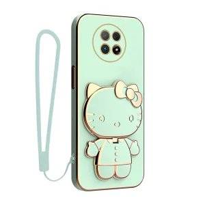 کاور گاردتک آساک مدل Kitty Strap مناسب برای گوشی موبایل ریلمی Realme C65 4G به همراه بندآویز
